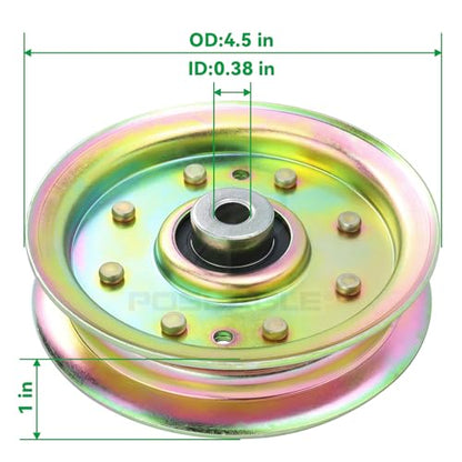 175820 Idler Pulley for Husqvarna 48 Inch Z4822 Z4824 Ride Mowers - size: 1x175820