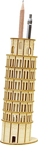 Wooden Art ki-gu-mi ピサの斜塔 ペンスタンド