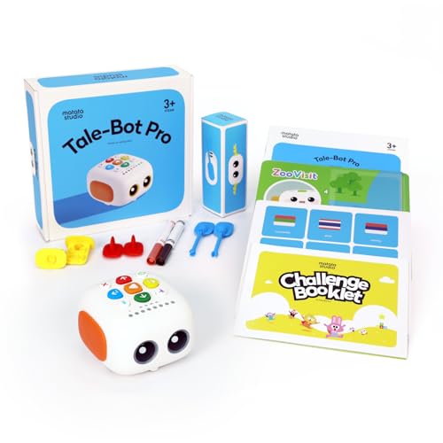 TaleBot Pro Coding Robot for Kids 3-5, Screen-Free STEM Toy