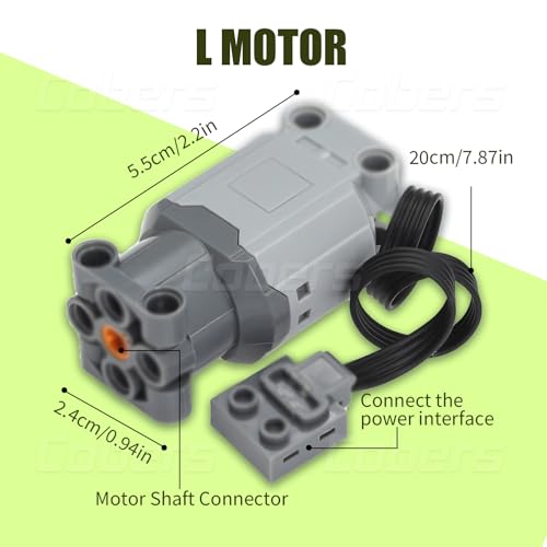 9-in-1 Motor-Kit Power-Function-Set Compatible with Major Brand