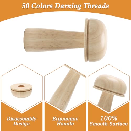 Windspeed Darning Mushroom for Socks Darner Kit
