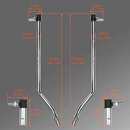 HQPASFY Steering Sector Drag Link Kit - color: L Series with Drag Link