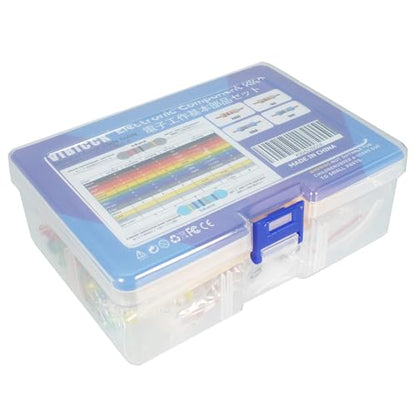 1390Pcs Basic Electronics Component Assortment Kit