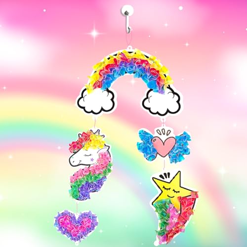 Poke-in Craft and Art Kit- Magical Dream Decor,Arts and Crafts,DIY Craft Kits,Mess-Free Fun for Kids,Art Activity Birthday Christmas Gift Ideas for Children,Toys for Girls and Boys Ages 4-10+ - style: Dream Decor