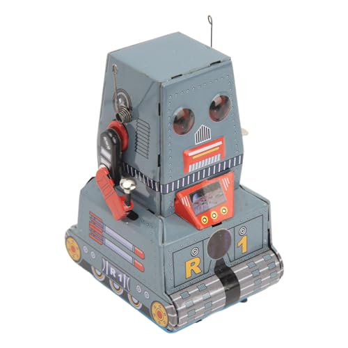 Toy Robot Toy Retro Tinplate Clockwork Mechanical Robot Robot Collectable Touet for Children Adults Christmas Birthday Photography Prop Home Decoration