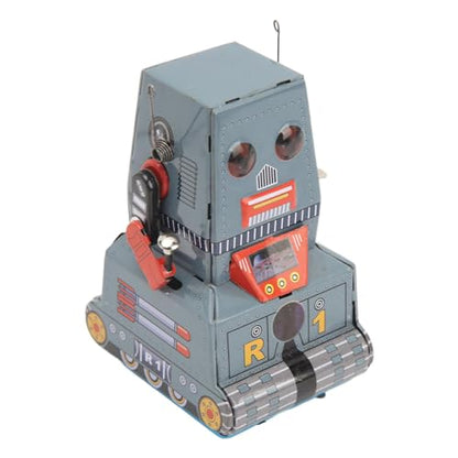 Toy Robot Toy Retro Tinplate Clockwork Mechanical Robot Robot Collectable Touet for Children Adults Christmas Birthday Photography Prop Home Decoration