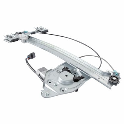 TRQ Power Window Regulator w/Motor Rear Right Passenger Side - style: WRA51347