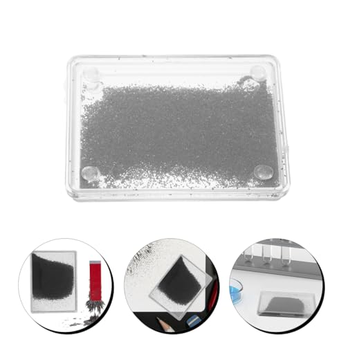 Totority 5pcs Iron Filings Magnetic Powder Comprehensive Magnetism Study Tools for Science Classrooms Physics Experiments Magnetic Field Demonstrations