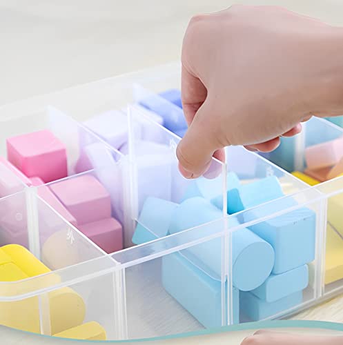 Sooyee 7 Layers Stackable Storage Container, Clear - color: Clear, size: 7 Tier