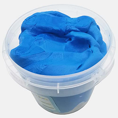 Air Dry Modeling Clay 10.5 oz Ultra Light Magic Clay DIY Moulding Dough Primary Colors for Kids Art Craft Kit (Dark Blue) - color: Dark Blue