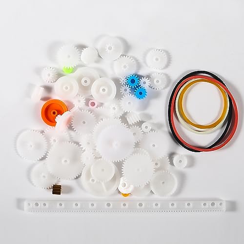 6 Sets DC Motors Kit Mini Electric Hobby Motor 3V -12V 25000RPM with Plastic Gears 2X AA Battery Holder Boat Rocker Switch Shaft Propeller for DIY Science Projects