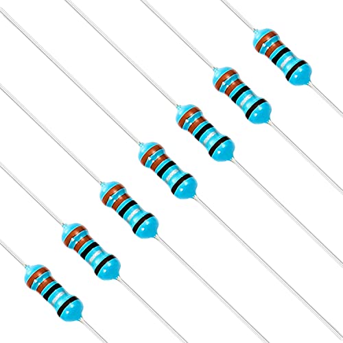 Chanzon 100pcs 1/4W (0.25W) 3.3 Ω ohm Metal Film Fixed Resistor - size: [1-4ZC01] 3.3 ohm