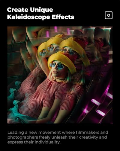 K&F CONCEPT 67mm Kaleidoscope Effects Filter Prism - size: 67mm