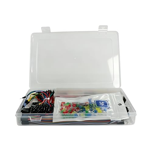 Solderless Breadboard & Jumper Wires Kit for Arduino Projects