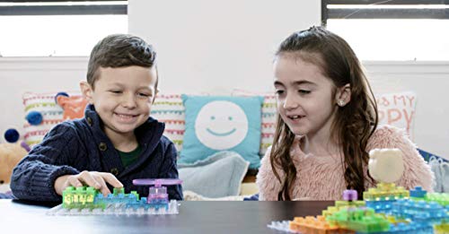 E-Blox Building Blocks STEM Circuit Kit, 59 Projects, Build Your Own Fan Launch Light Show, Science Projects, Birthday Gift, Boys, Girls, 8+ - style: Fan Launch Light Show