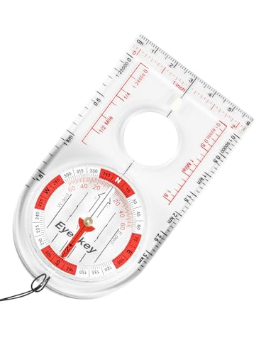 Eyeskey Advanced Orienteering Compass for Hiking & Navigation - color: EK40-6