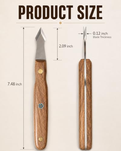 Marking Knife for Woodworking, Wood Marking Knife with High Carbon Steel