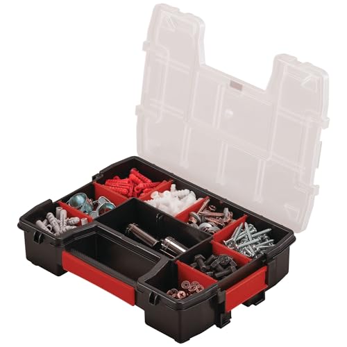 CRAFTSMAN 10-Compartment Small Tool Storage Organizer, Plastic (CMST14021) (Pack of 6) - size: 1 Count (Pack of 6), style: Small Organizer
