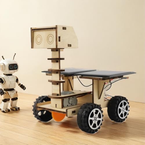 5-in-1 STEM Building Kit for Kids Ages 8-12 – Build Moon Rover, Airplane, Marble Run, Telescope & Crossbow – Educational Science Toy for Boys & Girls – Creative Gift for Birthday and Christmas - style: Stem kits-C