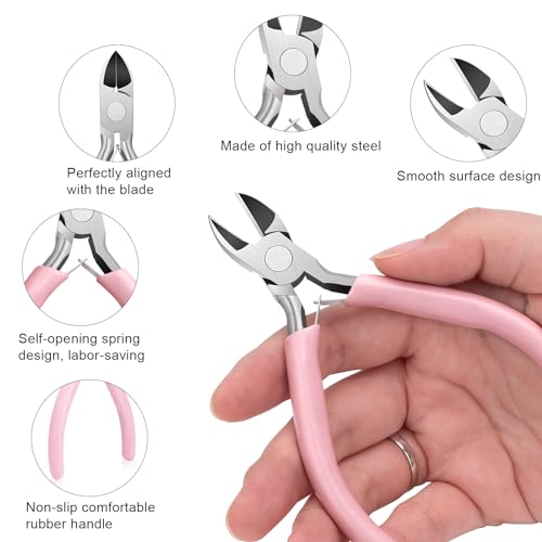 5 Pack Jewelry Pliers Tool Set, Wire Wrapping Tools for Jewelry Making