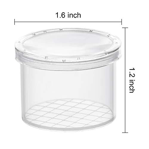 Coopay 80 Pieces Bug Viewer Critter Insect Cage Magnifying Insect Box Bug Magnifier Container Catcher Cage, Science Nature Exploration Tools - style: 80 Pack