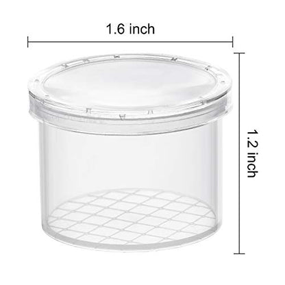 Coopay 80 Pieces Bug Viewer Critter Insect Cage Magnifying Insect Box Bug Magnifier Container Catcher Cage, Science Nature Exploration Tools - style: 80 Pack