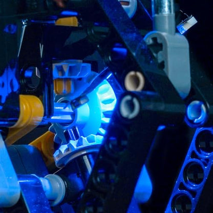 LED Lighting Compatible with Lego Volvo EC500 Hybrid Excavator 42215 - JUST Lights,Light Kit Compatible with Lego 42215,NOT Included The Model