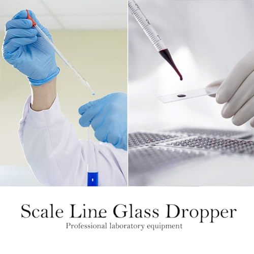 Glass Beakers Cylinder Pipettes Lab Glassware Set 18 Pieces