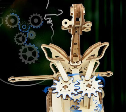 3D Wooden Brain Teaser Puzzle for Teens Wooden Music Boxes Cello Model Kits for Adults DIY Building Wood Crafts Mechanical Puzzle Building Kits for Teens