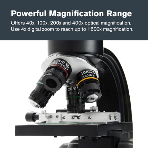 Celestron TetraView LCD Digital Microscope with 180° Swivel Screen - style: TetraView LCD Digital Micro