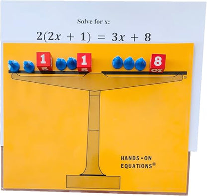 The Hands-On Equations Learning System