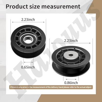 587973001/587969201 Pulleys Kit for Husqvarna Craftsman Poulan Pro Mowers - style: Pulleys Belt Kit