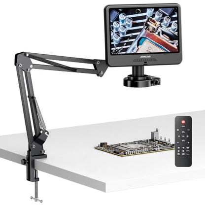 JL109A 10.1" Digital Microscope Full View Coin with Screen, Flex Arm Stand - size: JL109A-Flex Arm Stand