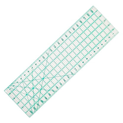 MANUFORE Quilting Ruler 6 x 24 Inch Sewing Acrylic Ruler Quilting Tools - style: 6 x 24"