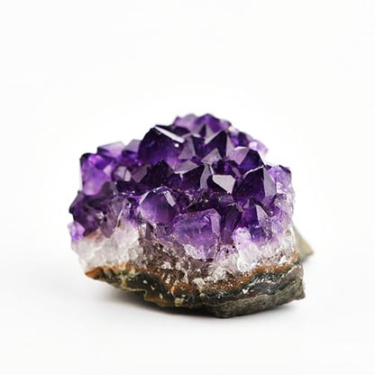 Genuine Real Amethyst Clusters Rough Purple Rock Raw Natural Cave Raw Crystal Cluster Energy Reiki Healing Stones Tower Bulk (Uruguay Amethyst Cluster 200g) - color: Purple Uruguay Amethyst Cluster 200g