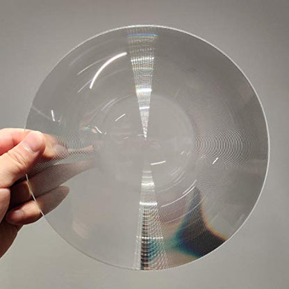 Six Seasons 2-Pack Large Fresnel Lens, 300mm(11.81"), 360mm(14.17") PMMA for Senior Magnifying, Solar Heating & Optical Science Kits - size: Focal length 360mm