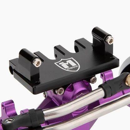 MEUS Racing Isokinetic 3-Section CVD Front and Rear Axles Maximum Steering Angle 52° Wider +5MM for Axial SCX24 Deadbolt C10 JLU Gladiator Bronco 1/24 RC Crawler Upgrade Parts (Anodized Purple) - color: Purple