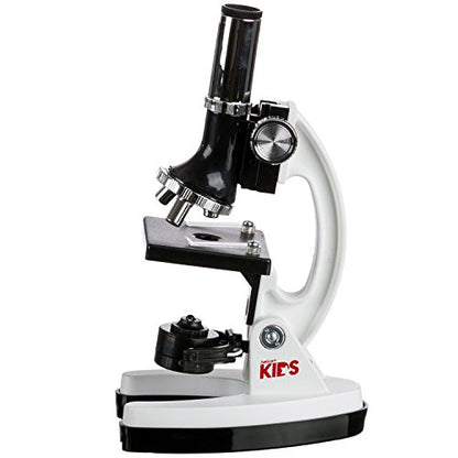 AmScope M30-ABS-KT2-W-WM 1200X Monocular Compound Microscope 52-Pc LED Kit - style: E) Kit + Book