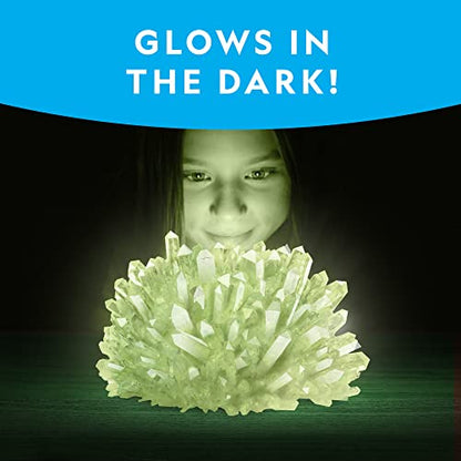 National Geographic Jumbo Glow-in-the-Dark Crystal Growing Kit for Kids - style: 1 Giant Glowing Crystal