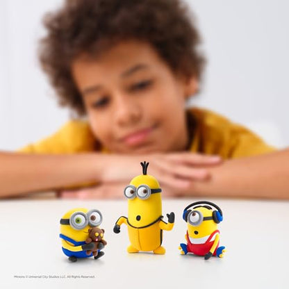 HEY CLAY Fat Brain Toys Minions, Air Dry Clay Kit with Interactive App for Kids & Tweens, Modeling Clay and Crafts Set for Kids Ages 5 to 11 - color: Full Set