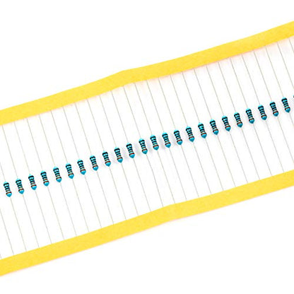 Chanzon 100pcs 1/4W (0.25W) 330 Ω ohm Metal Film Fixed Resistor - size: [1-4ZC03] 330 ohm