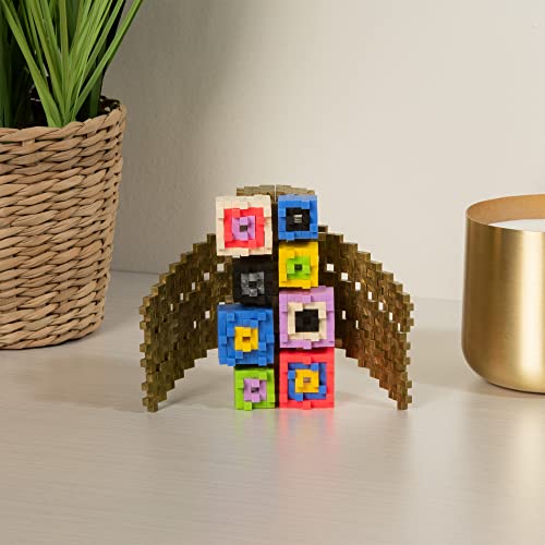 PLUS PLUS Inspired, Klimt The Kiss- Art History Building Set 350 pc - color: Klimt, the Kiss