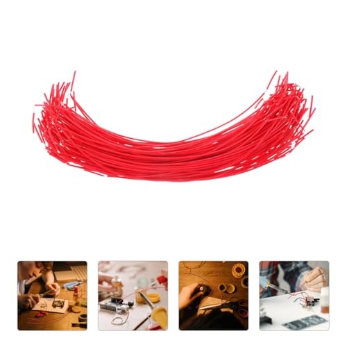 PRETYZOOM Electricity Connection Wire 7.87In Insulated Copper Wire for Physics Lab Science Experiments and Circuit Interconnect Teaching