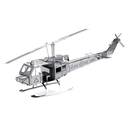 Metal Earth Huey UH-1 Helicopter 3D Metal Model Kit Fascinations - style: Traditional