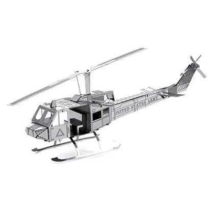 Metal Earth Huey UH-1 Helicopter 3D Metal Model Kit Fascinations - style: Traditional