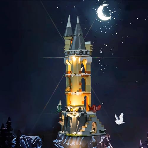 Upgraded Led Light Kit for Lego Castle Owlery Building Set, Compatible with Lego 76430 (Model Not Included)