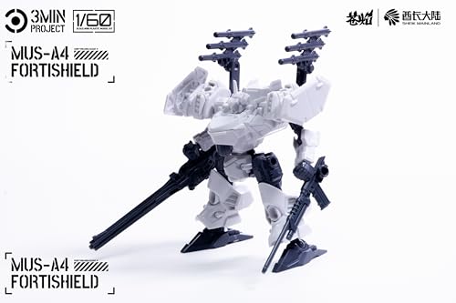 Sheik Mainland 1/60 Scale 3MIN Ventus Vector Whit Model Kit 3PCS - color: Ventus Vector White