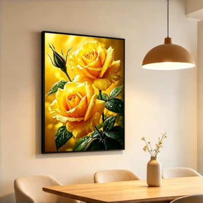 CSZPPQAF Diamond Art Kits for Adults,Flower Diamond Painting Kit - color: KM1239-1