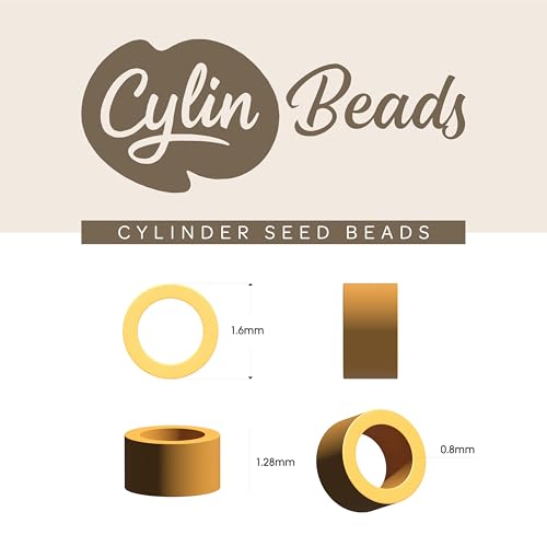 John Bead 25g Cylin Beads Rose Glow in Dark AB 11/0 Glass Cylindrical Seed Beads for Jewelry Bracelets Necklaces Earrings Making Embroidery - color: Rose Glow in Dark AB