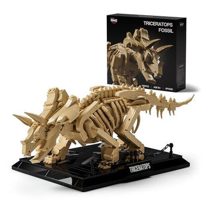 Nifeliz Triceratops Dinosaur Fossil Building Set, NF10351